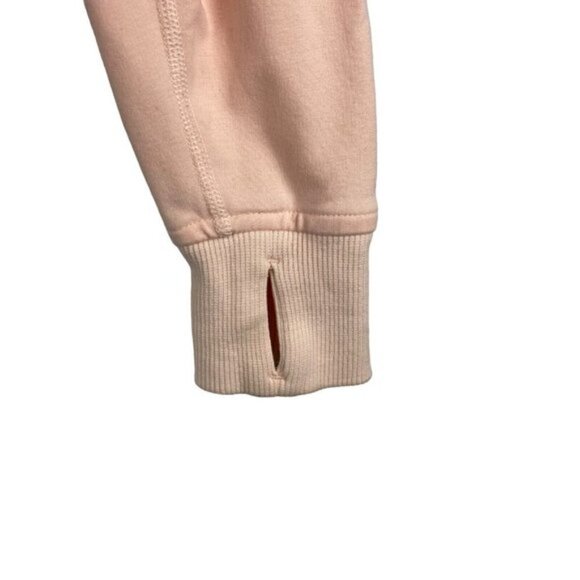 Lululemon On The Daily Heather Gray Blush Pink Full Zip Hoodie Sweater US 6 - Picture 12 of 14